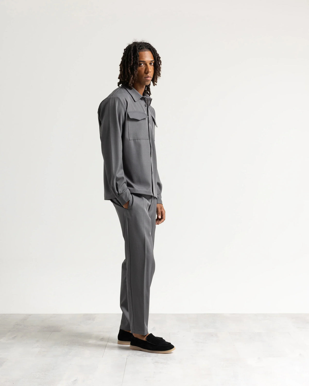 Pantalone regular tessuto classico Eternal Atelier