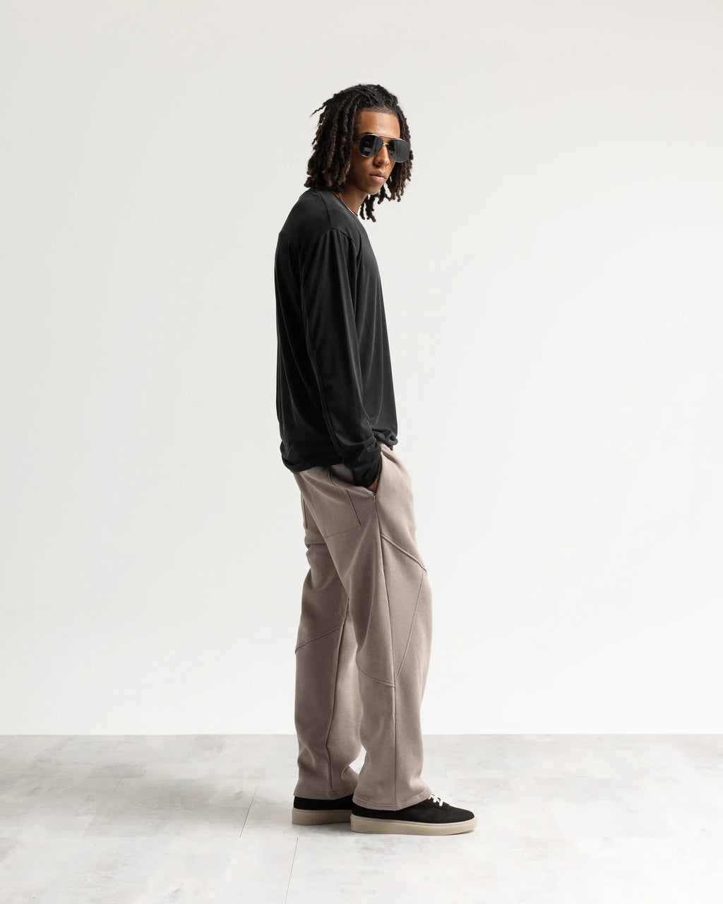 Pantalone tuta fondo ampio Eternal